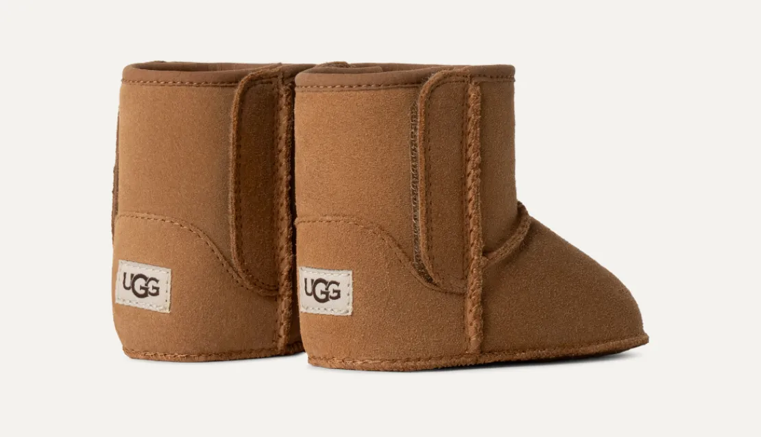 Premiers Pas | Bottes>UGG Bébé Botte Classic et couverture Lovey chestnut