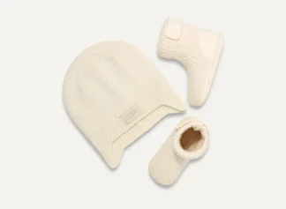 Premiers Pas | Bébés Garçons>UGG Bébé Skylar et bonnet cream