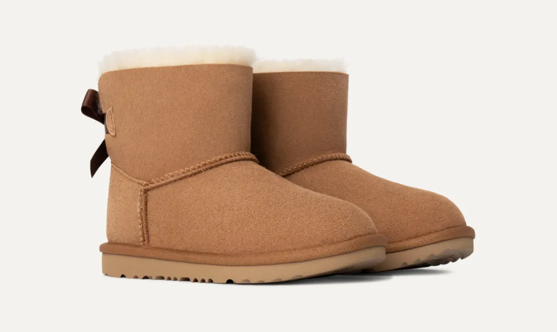Bottes | Bottes Classic>UGG Enfants Botte Mini Bailey Button II chestnut