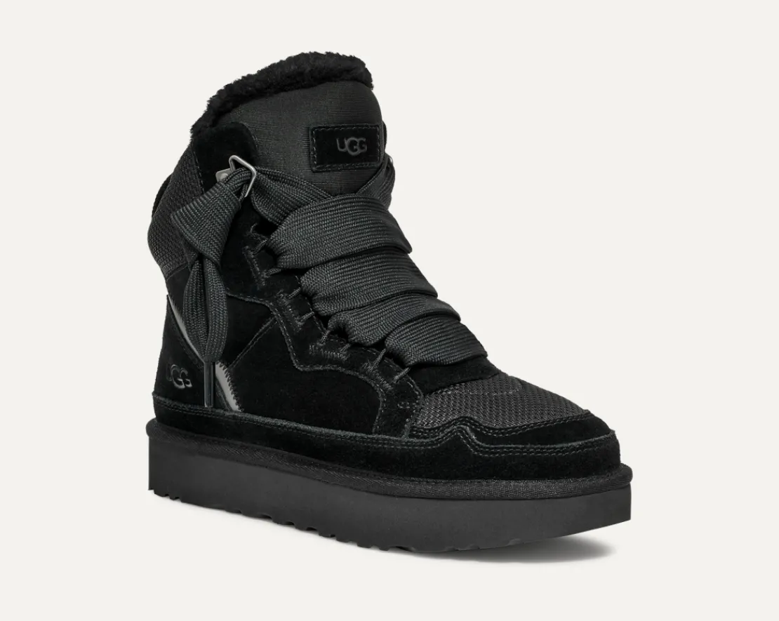 Baskets>UGG Femme Basket Highmel black