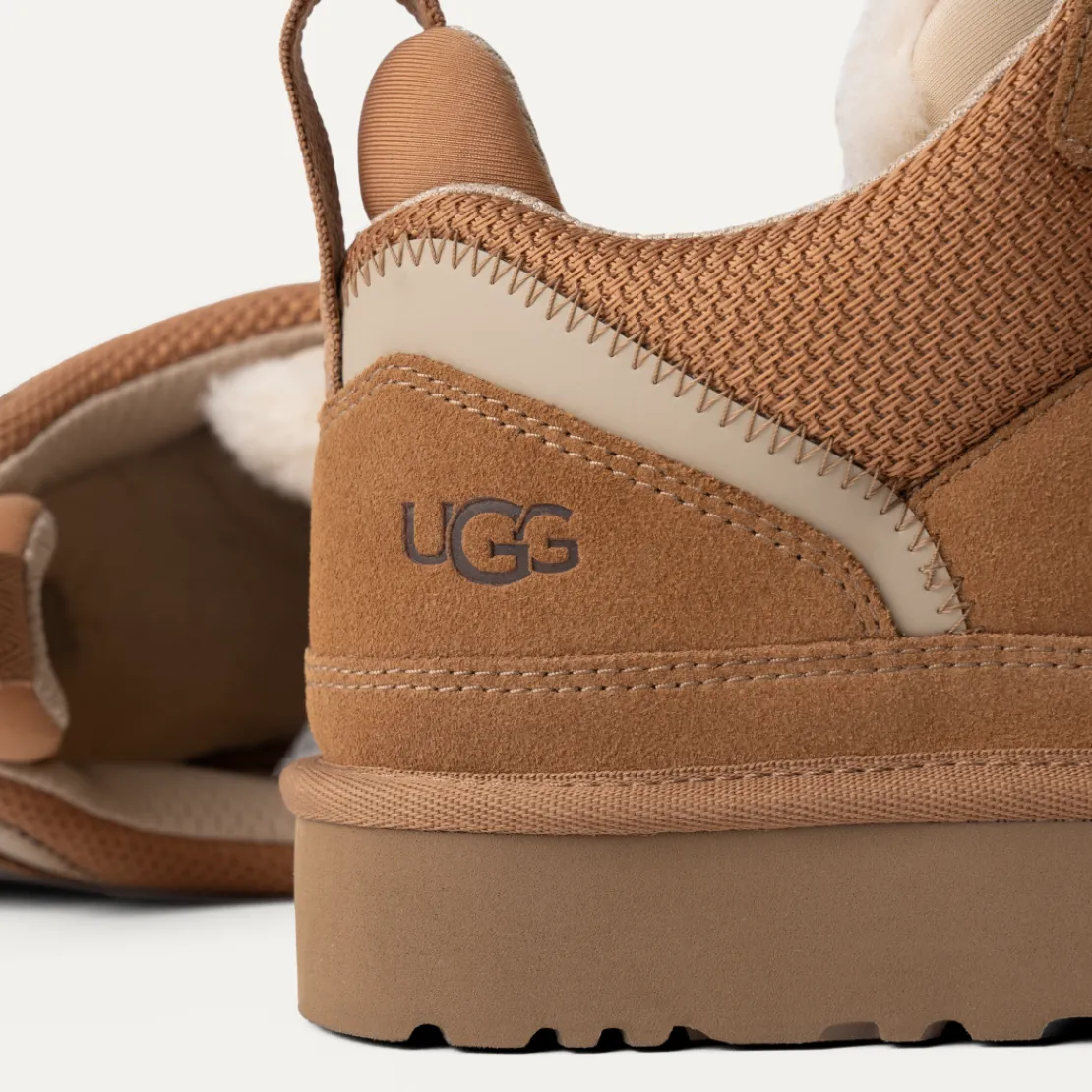 Baskets>UGG Femme Basket Lowmel chestnut