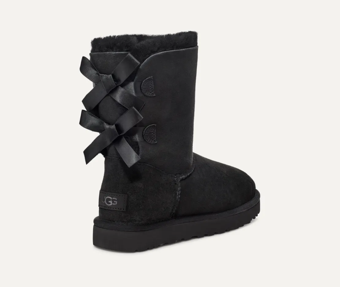 Bottes Classic>UGG Femme Botte Bailey Bow II black