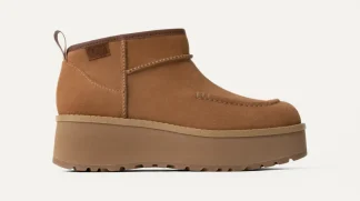 Toutes Les Bottes>UGG Femme Botte Cityfunc Ultra Mini chestnut