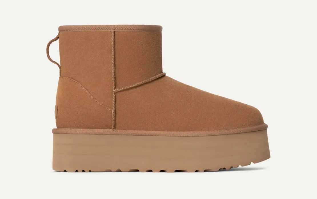 Toutes Les Bottes | Bottes Classic>UGG Femme Botte Classic Mini à plateforme chestnut