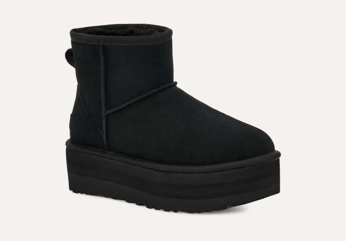 Toutes Les Bottes | Bottes Classic>UGG Femme Botte Classic Mini à plateforme black