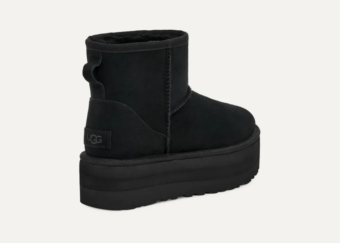 Toutes Les Bottes | Bottes Classic>UGG Femme Botte Classic Mini à plateforme black