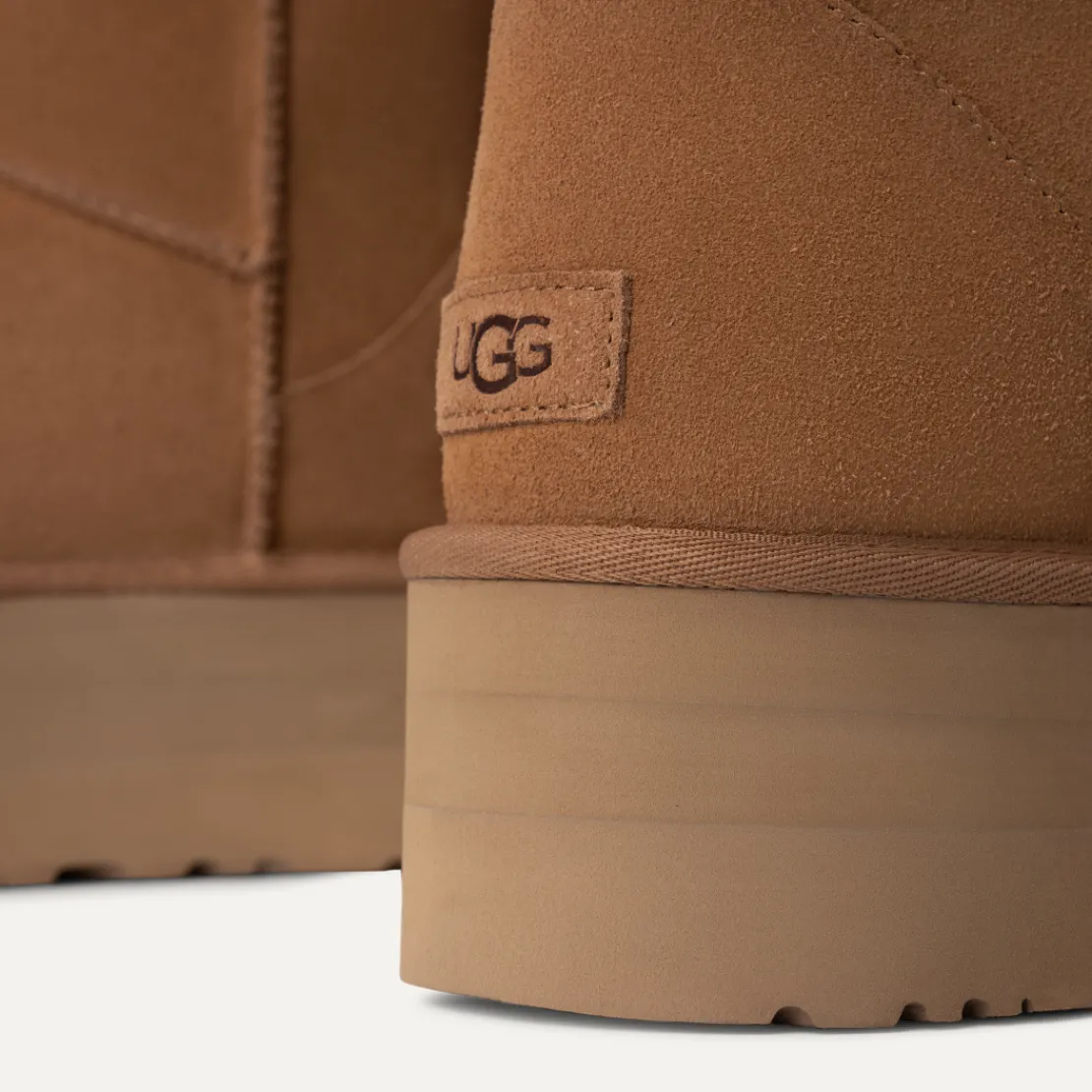 Toutes Les Bottes | Bottes Classic>UGG Femme Botte Classic Mini à plateforme chestnut