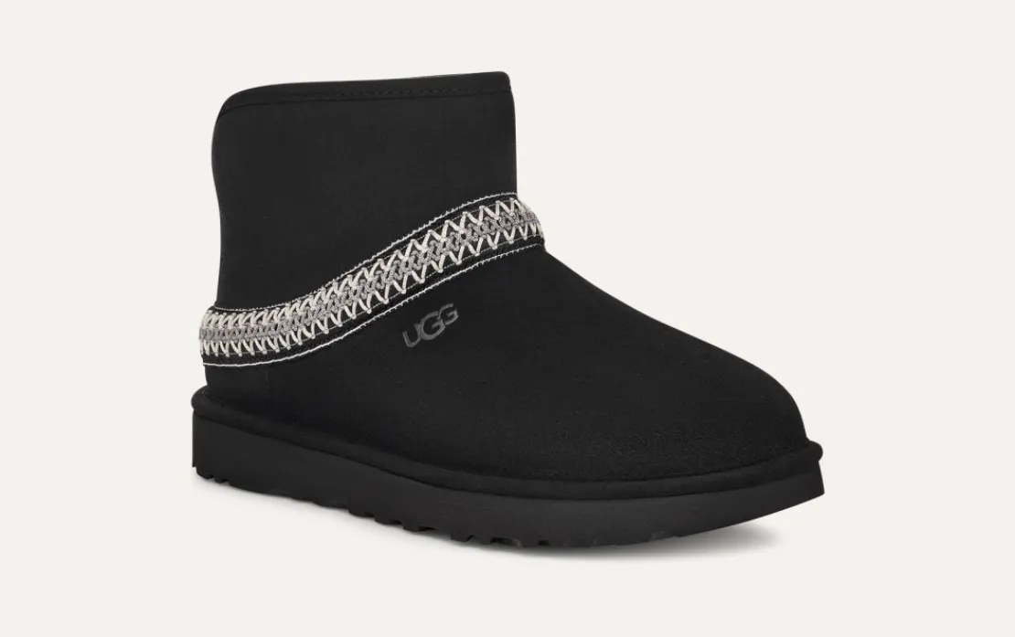 Bottes Classic | Toutes Les Bottes>UGG Femme Botte Classic Mini Crescent black