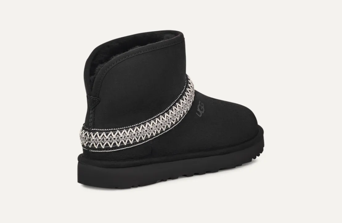 Bottes Classic | Toutes Les Bottes>UGG Femme Botte Classic Mini Crescent black