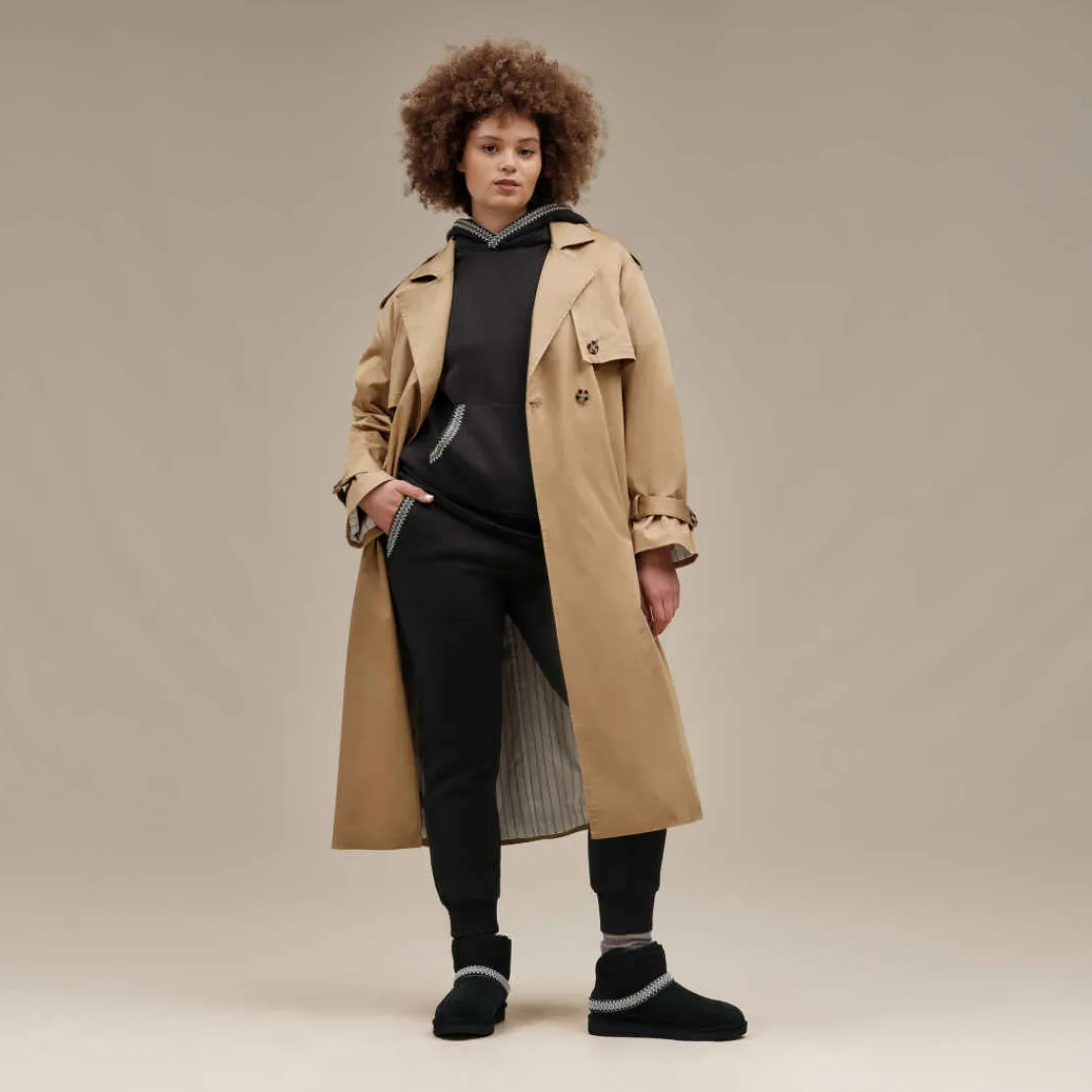 Bottes Classic | Toutes Les Bottes>UGG Femme Botte Classic Mini Crescent black