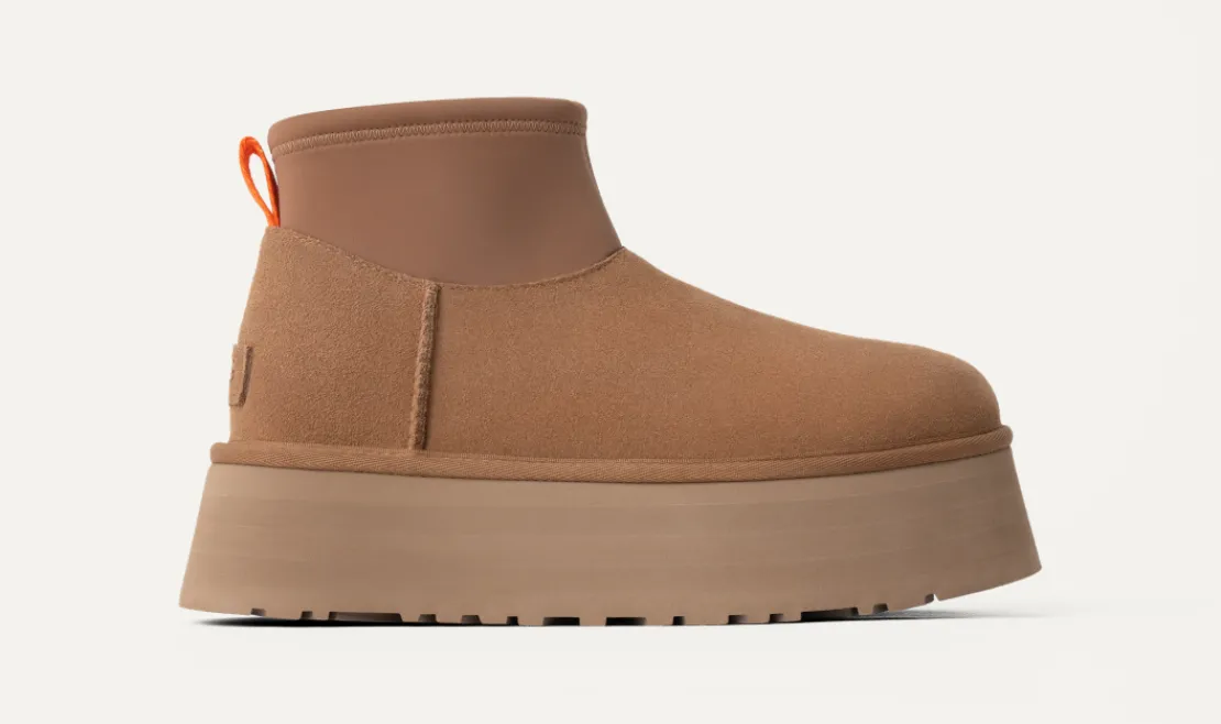 Bottes Classic | Toutes Les Bottes>UGG Femme Botte Classic Mini Dipper chestnut
