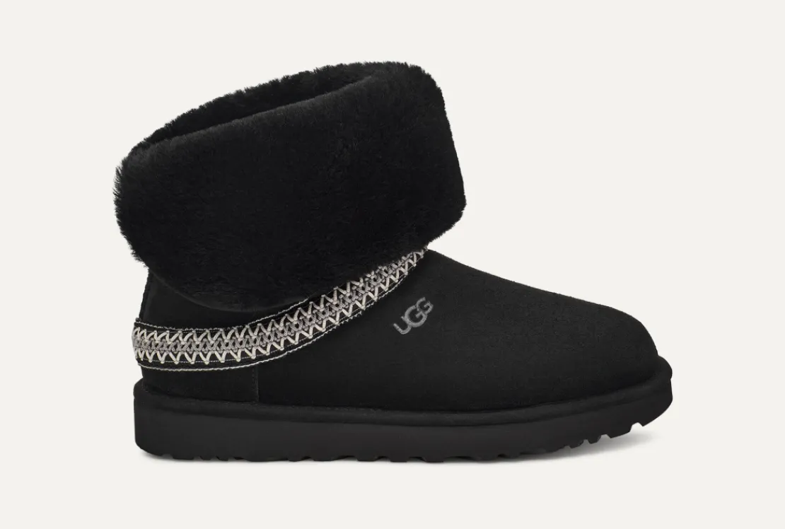 Bottes Classic | Toutes Les Bottes>UGG Femme Botte Classic Short Crescent black