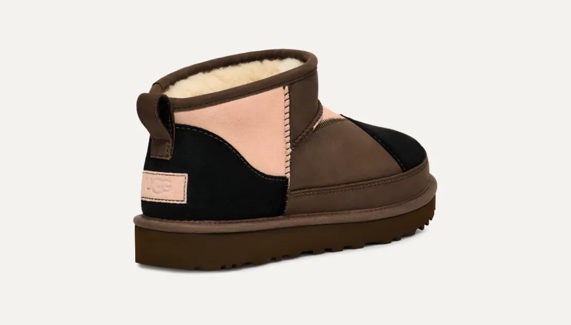 Bottes Classic>UGG Femme Botte Classic Ultra Mini ReImagined quartzmulti