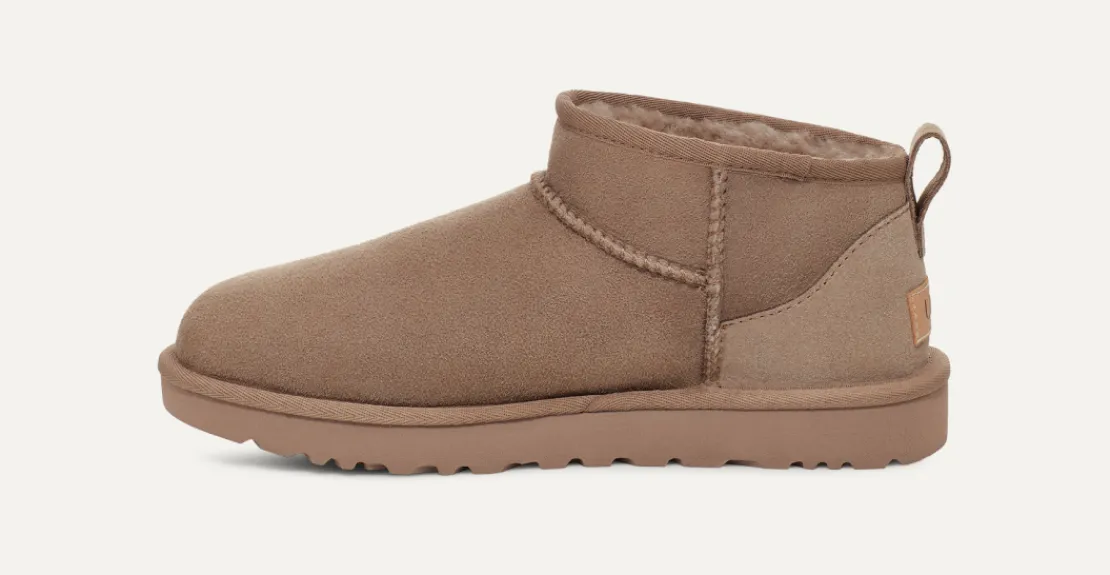Toutes Les Bottes>UGG Femme Botte Classic Ultra Mini caribou