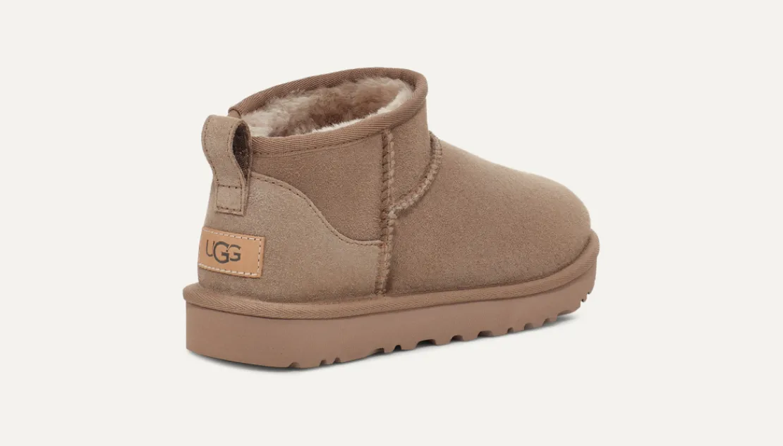 Toutes Les Bottes>UGG Femme Botte Classic Ultra Mini caribou