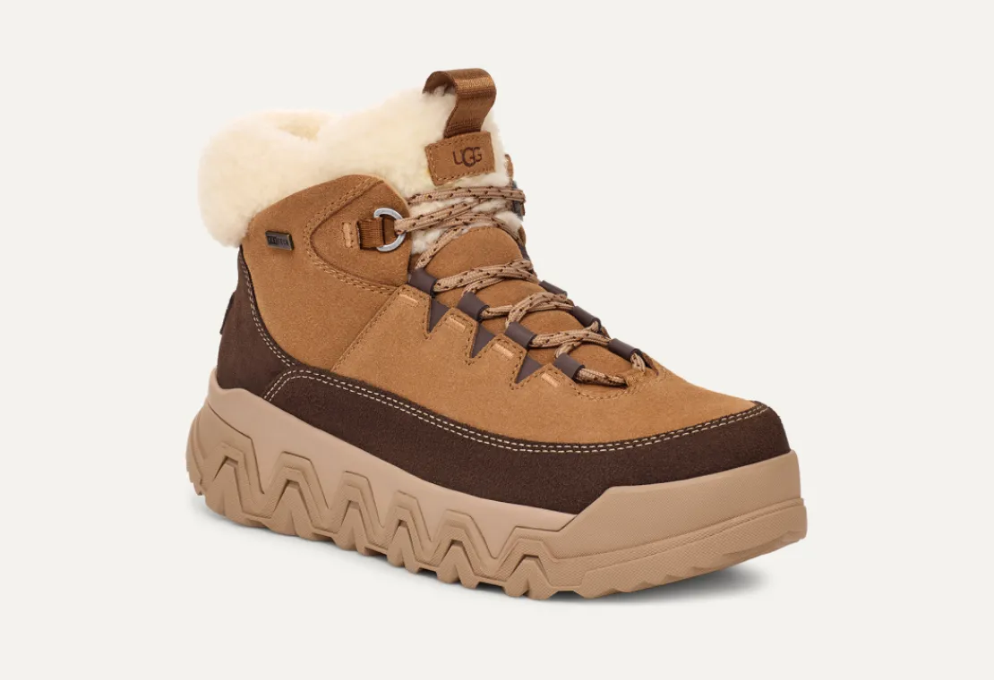 Toutes Les Bottes>UGG Femme Botte TerreTrail Cozy Lace chestnut