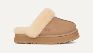 Chaussons>UGG Femme Chausson Disquette sand