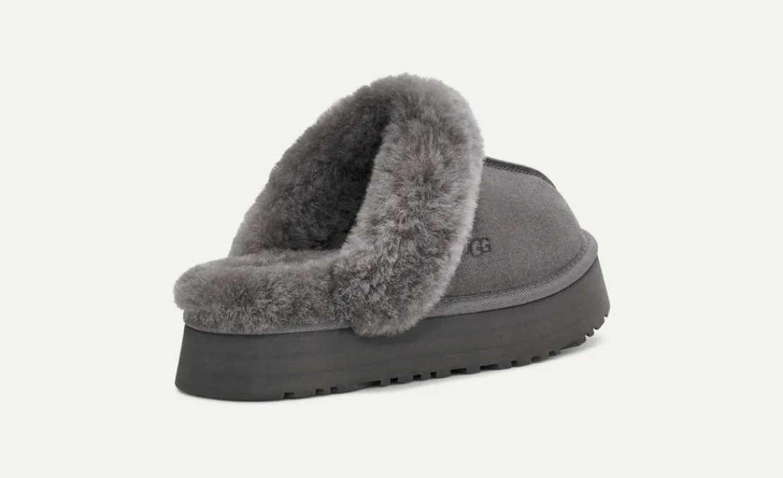 Chaussons>UGG Femme Chausson Disquette charcoal