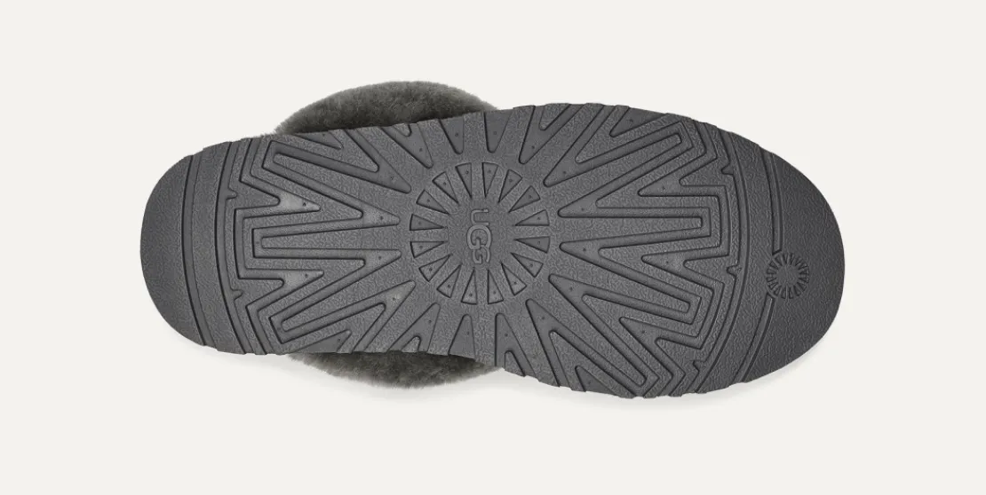 Chaussons>UGG Femme Chausson Disquette charcoal
