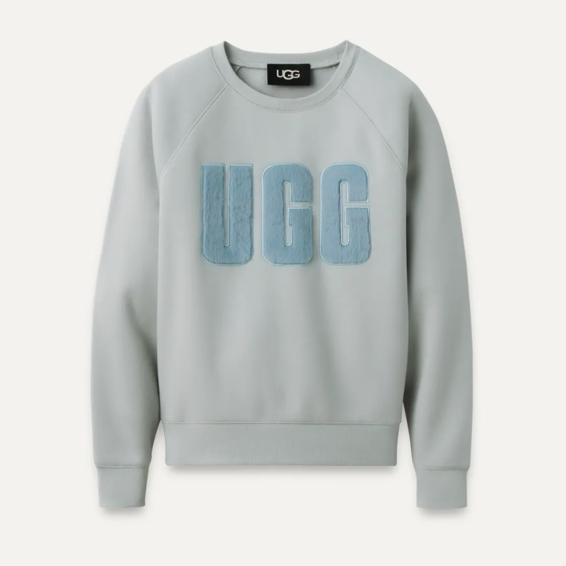 Vêtements D’intérieur | Pulls Et Cardigans>UGG Femme Haut à col rond avec logo duveteux Madeline