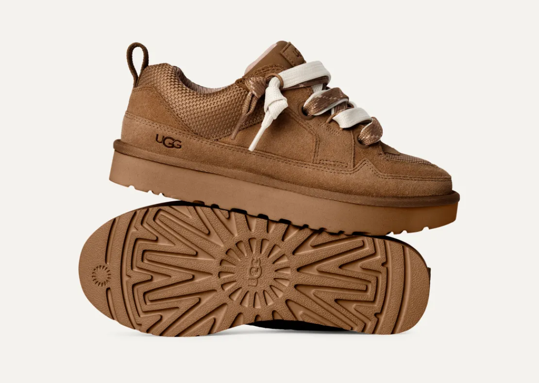 Baskets>UGG Femme Lo Lowmel chestnut