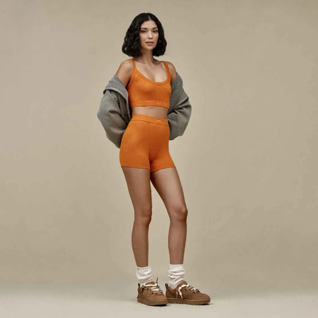 Baskets>UGG Femme Lo Lowmel chestnut