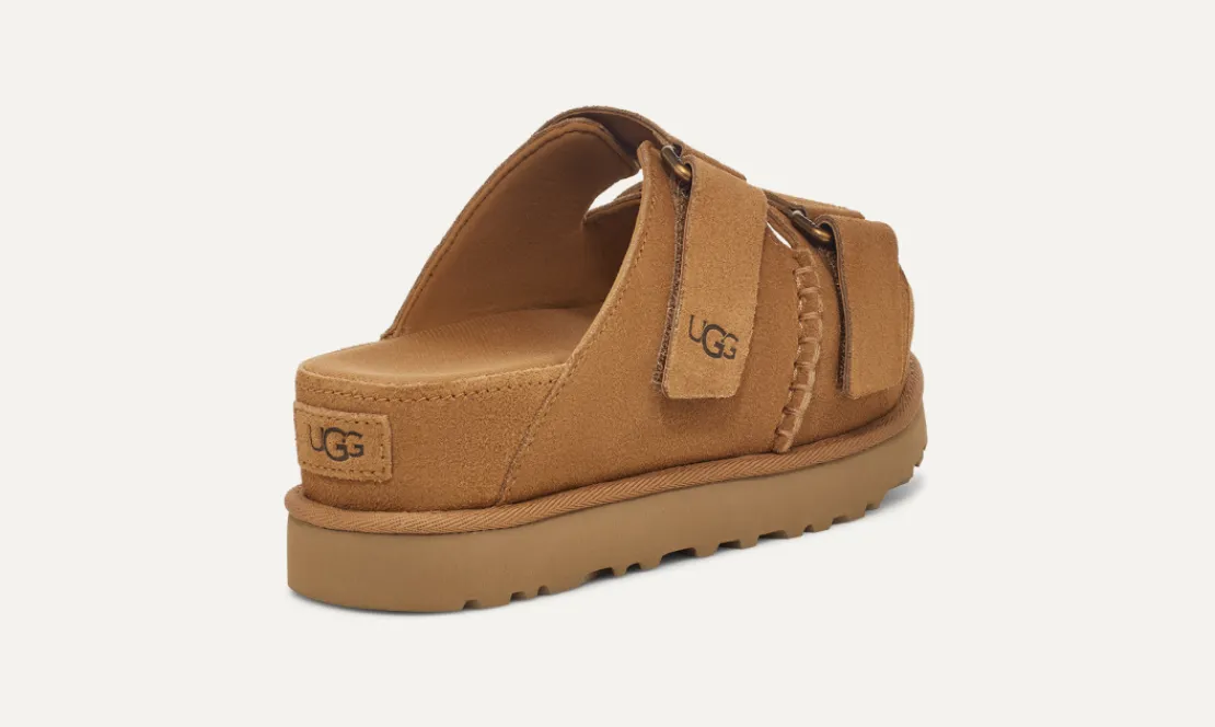 Sandales>UGG Femme Mule Goldenstar Hi chestnut