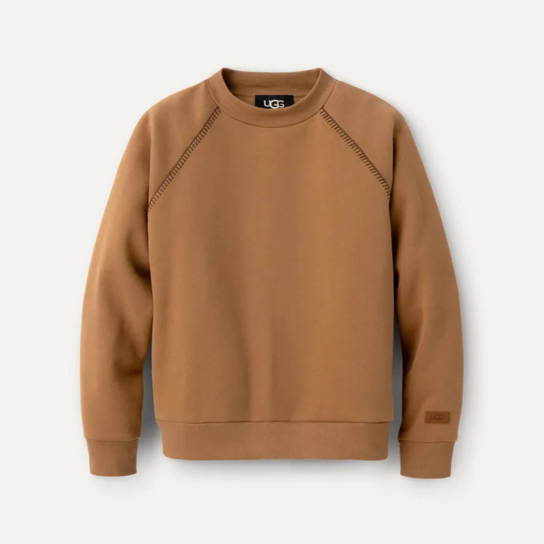 Vêtements D’intérieur | Pulls Et Cardigans>UGG Femme Pull à col rond Classic chestnut