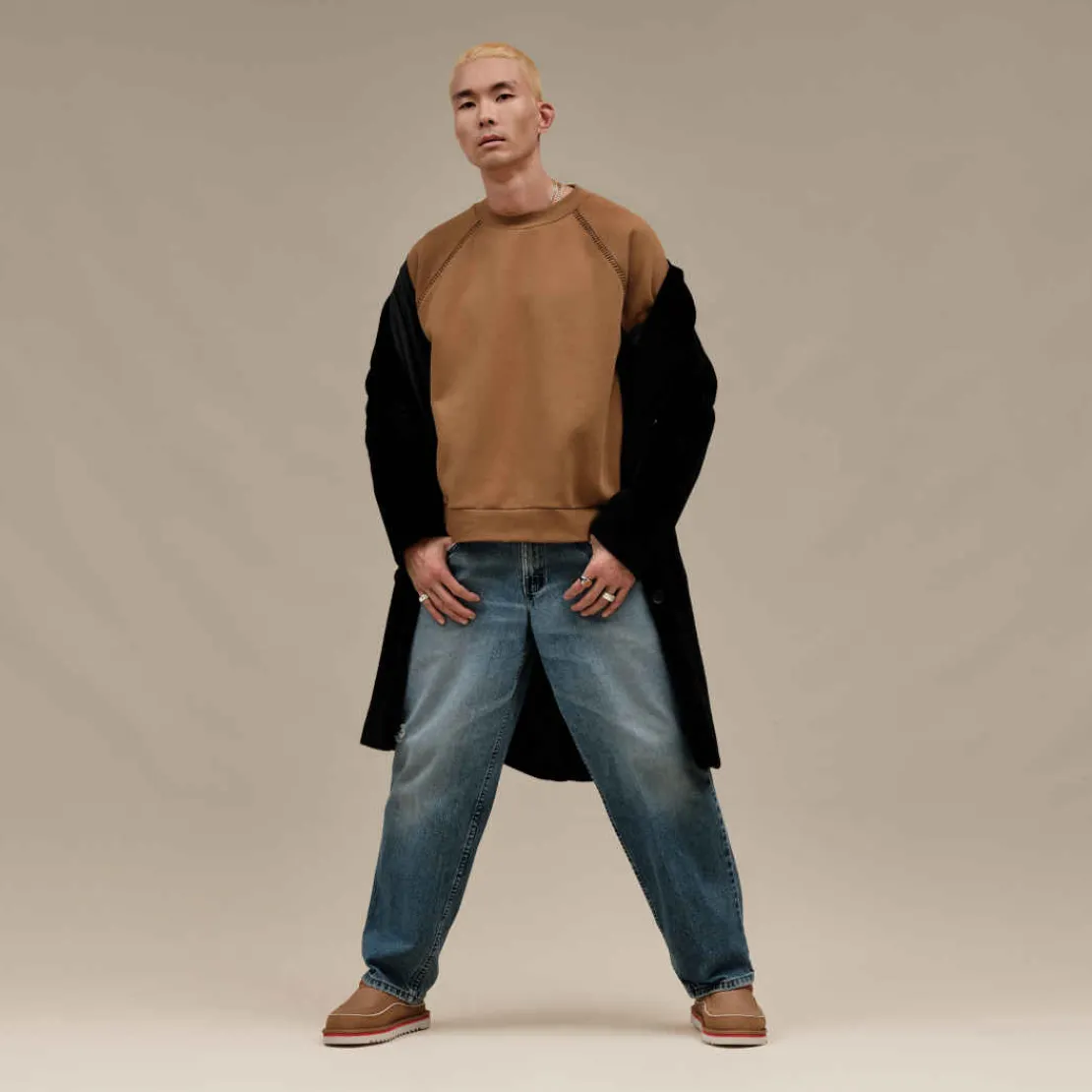 Vêtements D’intérieur | Pulls Et Cardigans>UGG Femme Pull à col rond Classic chestnut