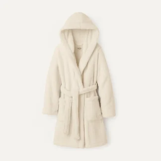 Vêtements D’intérieur | Pyjamas Et Peignoirs>UGG Femme Robe de chambre Aarti en fluff cream
