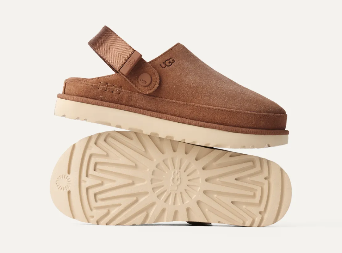 Sandales | Chaussures Plates>UGG Femme Sabot Goldenstar chestnut