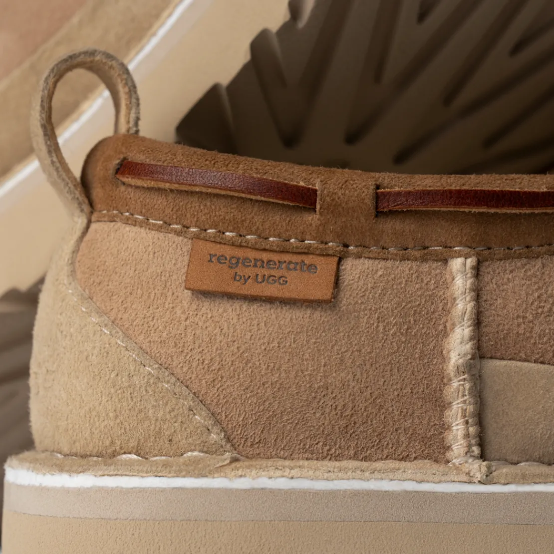 Chaussures Plates | Chaussons>UGG Femme Tasman Crafted Regenerate sand