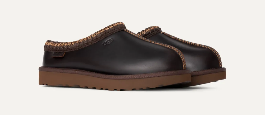 Chaussures Plates | Chaussons>UGG Femme Tasman Lthr Regen ironwood