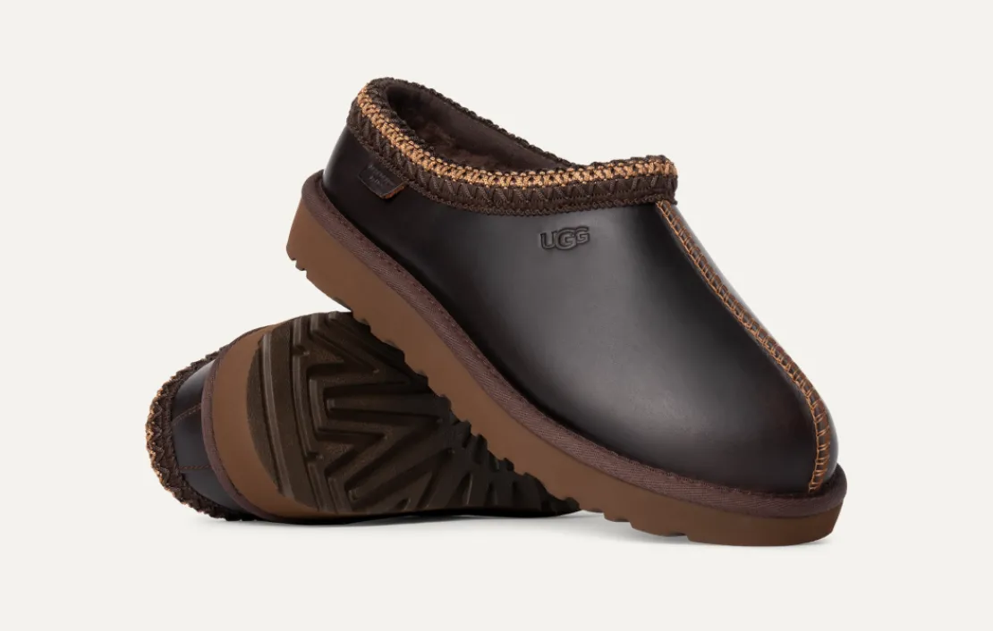 Chaussures Plates | Chaussons>UGG Femme Tasman Lthr Regen ironwood