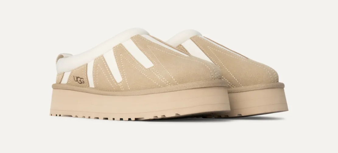 Chaussures Plates | Chaussons>UGG Femme Tazz Sunwave mustardseed