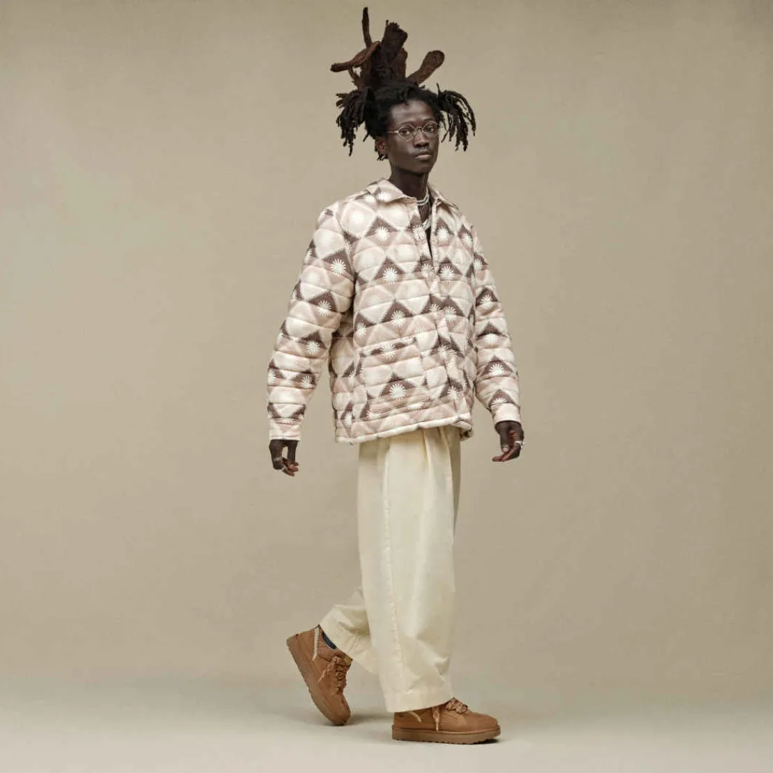 Mocassins Et Chaussures | Baskets>UGG Homme Basket Lowmel chestnut