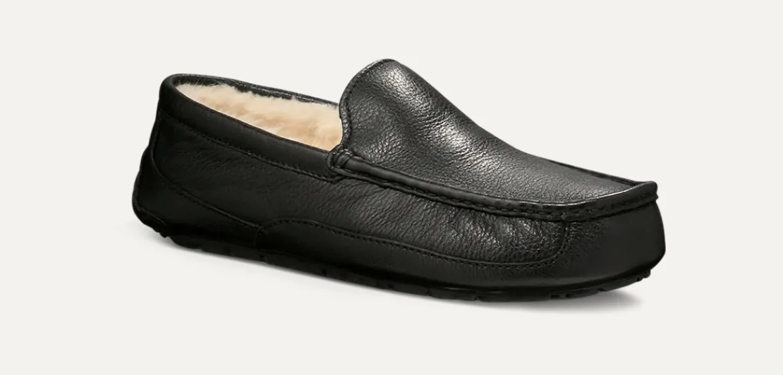 Chaussons>UGG Homme Chausson Ascot black