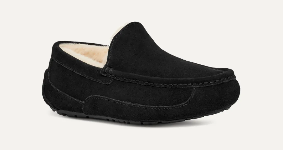 Mocassins Et Chaussures | Chaussons>UGG Homme Chausson Ascot black