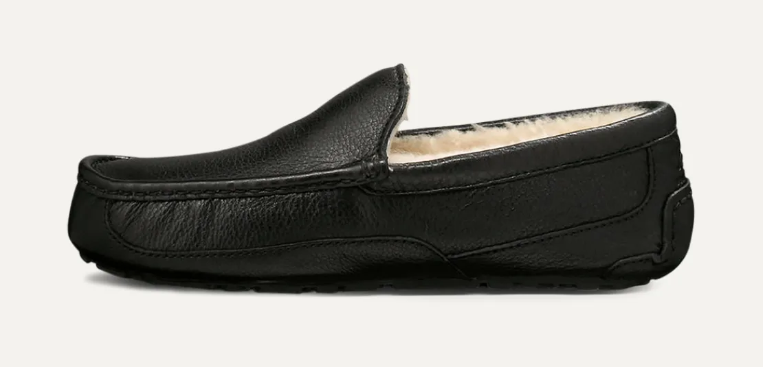 Chaussons>UGG Homme Chausson Ascot black