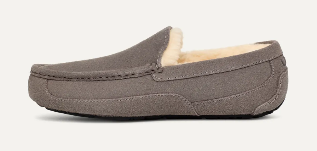 Mocassins Et Chaussures | Chaussons>UGG Homme Chausson Ascot grey