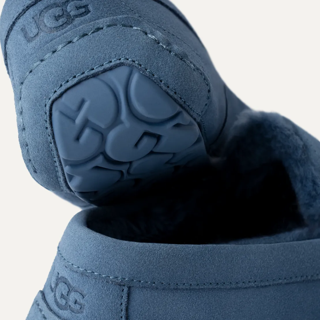 Mocassins Et Chaussures | Chaussons>UGG Homme Chausson Ascot pacificblue