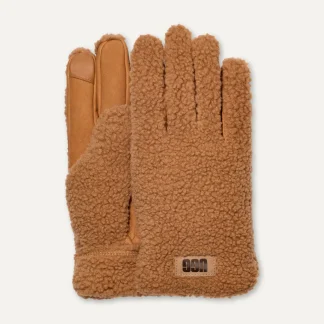 Accessoires>UGG Homme Gant en fluff chestnut