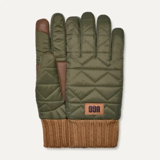 Accessoires>UGG Homme Gant matelassé burntolive