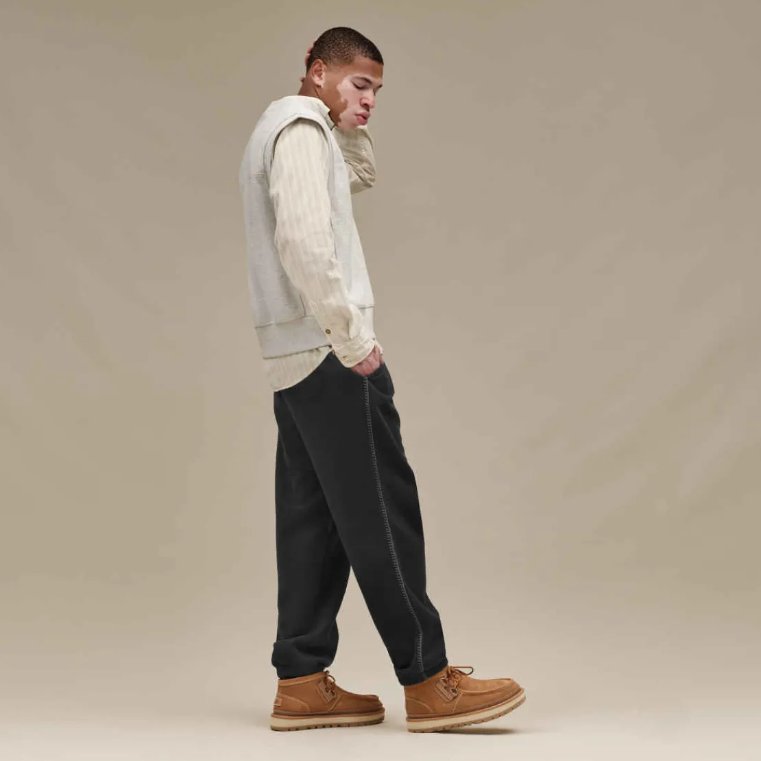 Mocassins Et Chaussures>UGG Homme Hayden Moc Chukka chestnut