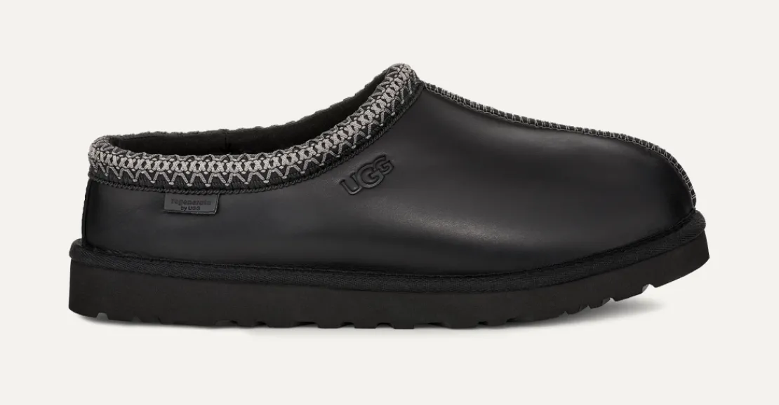 Mocassins Et Chaussures | Chaussons>UGG Homme Tasman Leather Regenerate black