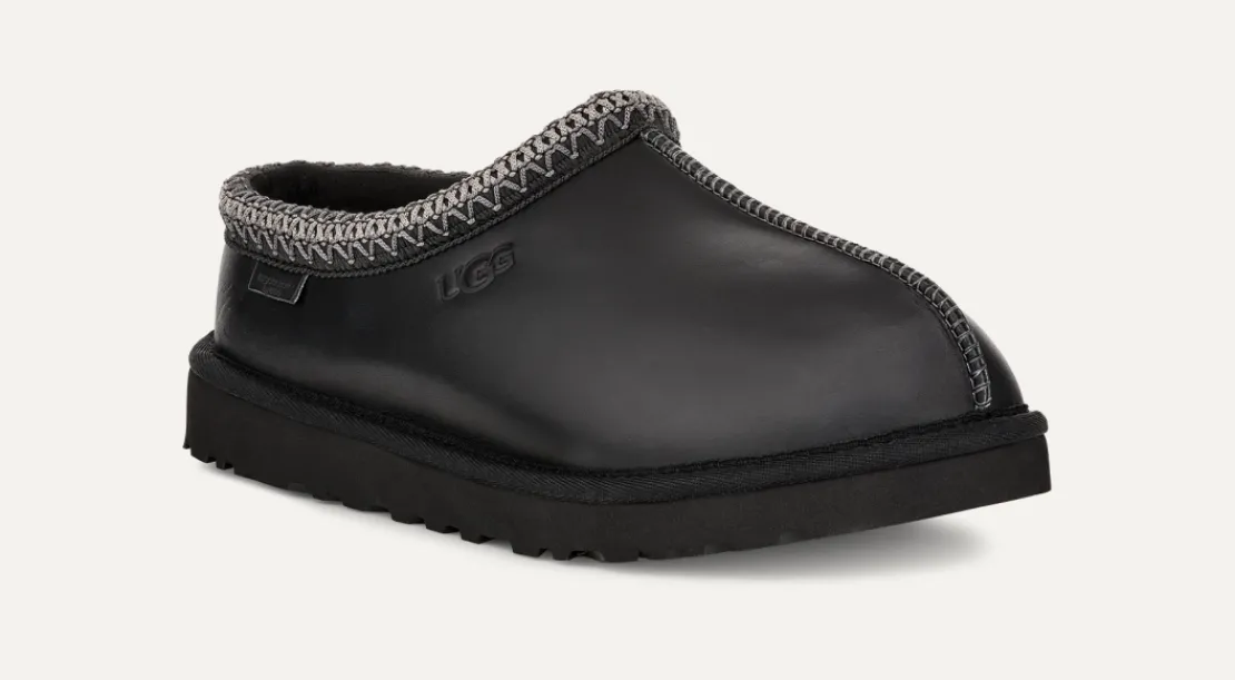 Mocassins Et Chaussures | Chaussons>UGG Homme Tasman Leather Regenerate black