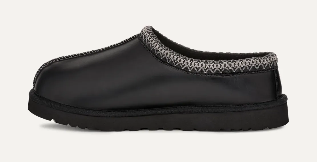 Mocassins Et Chaussures | Chaussons>UGG Homme Tasman Leather Regenerate black