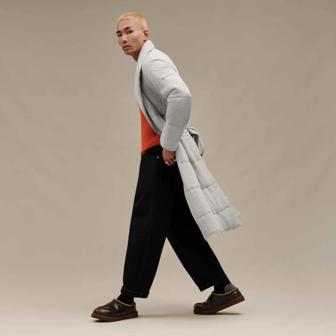 Mocassins Et Chaussures | Chaussons>UGG Homme Tasman Leather Regenerate ironwood
