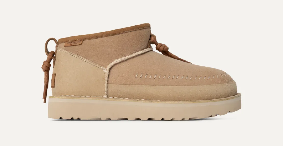 Toutes Les Bottes | Toutes Les Bottes>UGG Unisexe Botte Classic Ultra Mini Crafted Regenerate sand