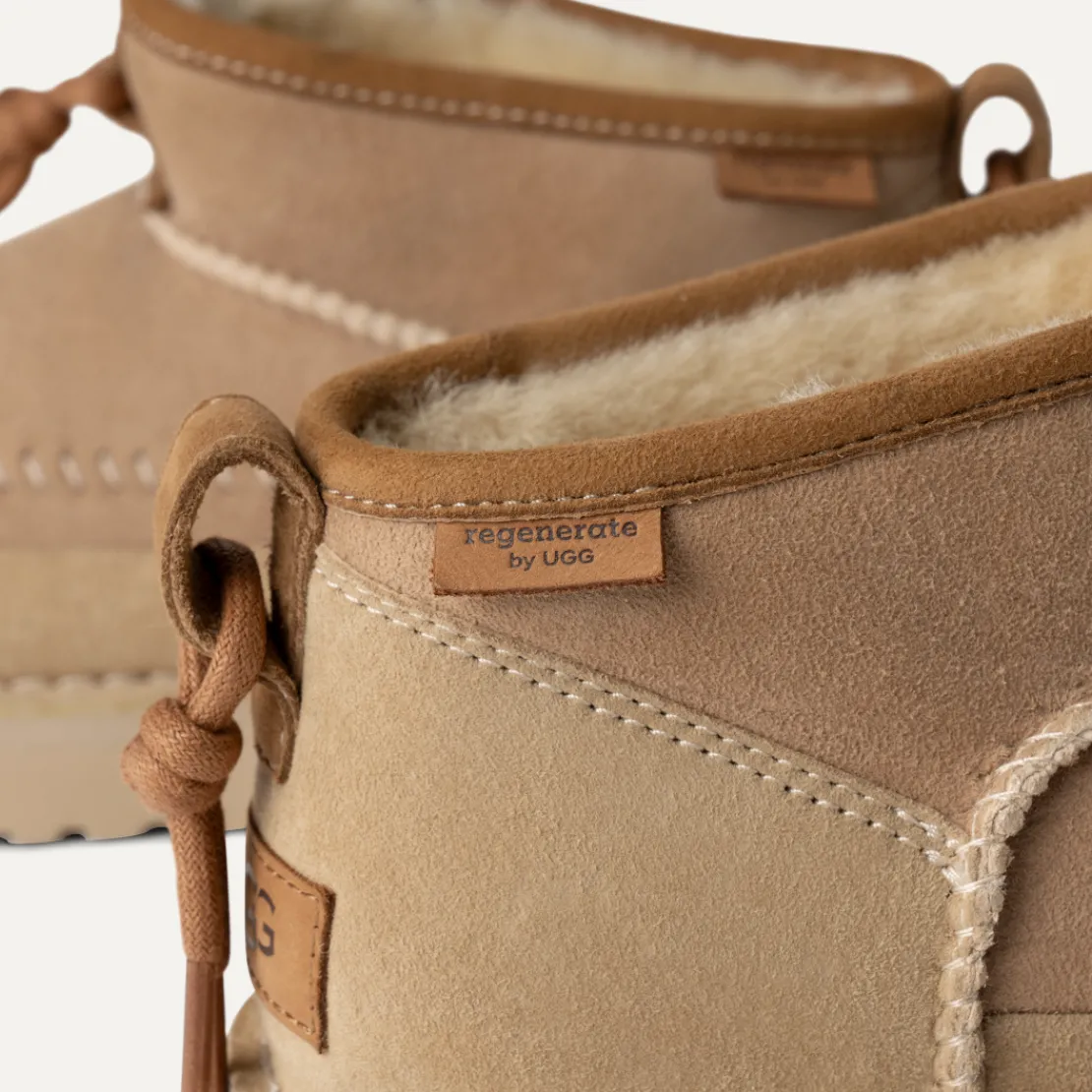 Toutes Les Bottes | Toutes Les Bottes>UGG Unisexe Botte Classic Ultra Mini Crafted Regenerate sand